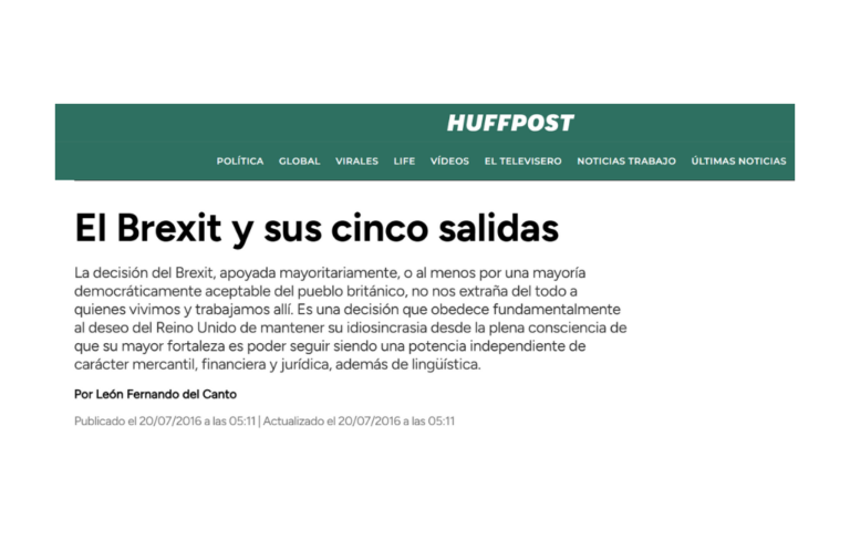 Brexit and Its Five Exits