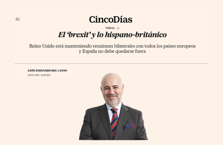 Brexit and UK–Spain Relations