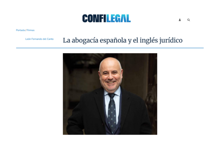 The Spanish Legal Profession and Legal English